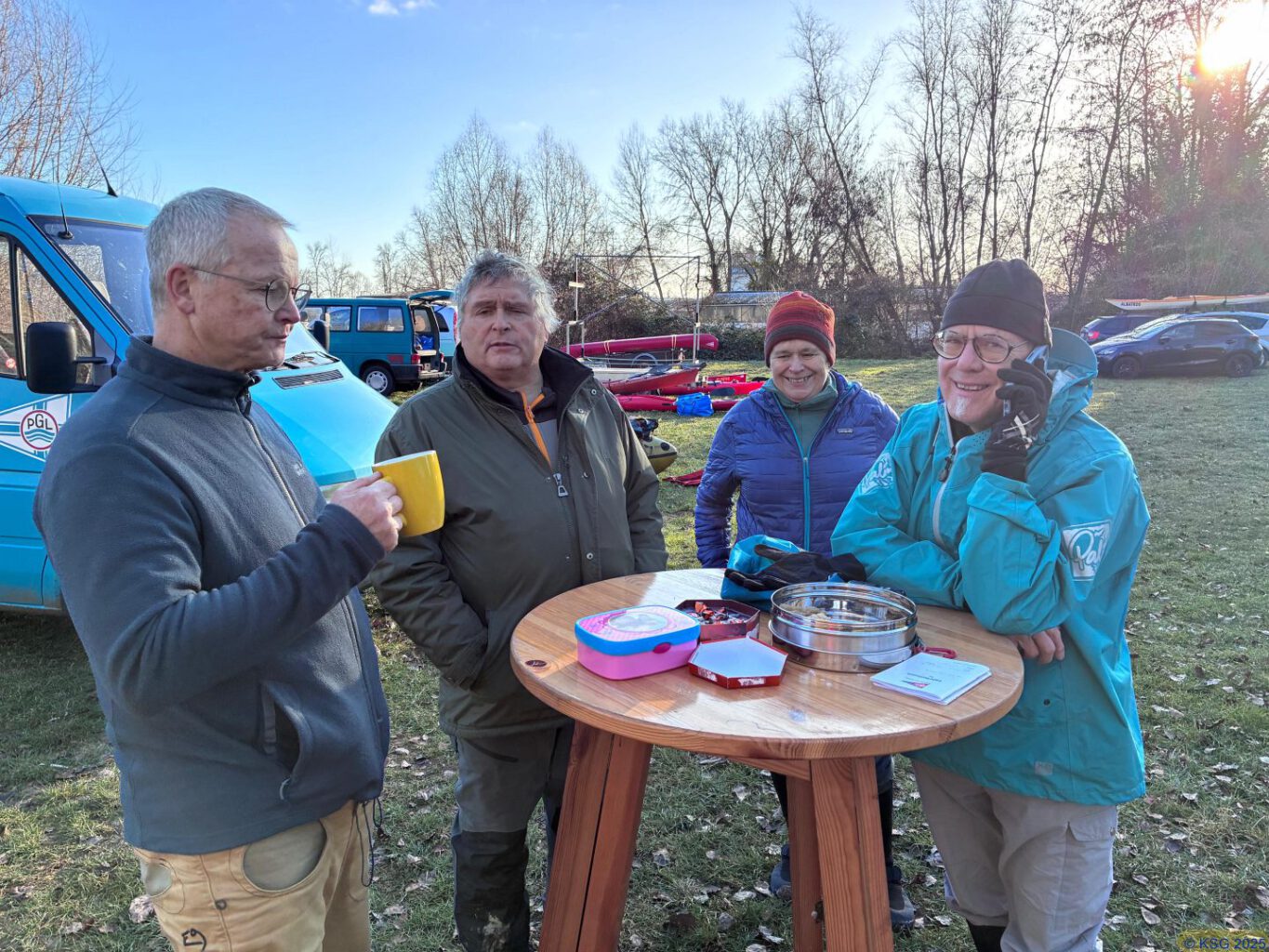 Silvesterpaddeln in Bildern