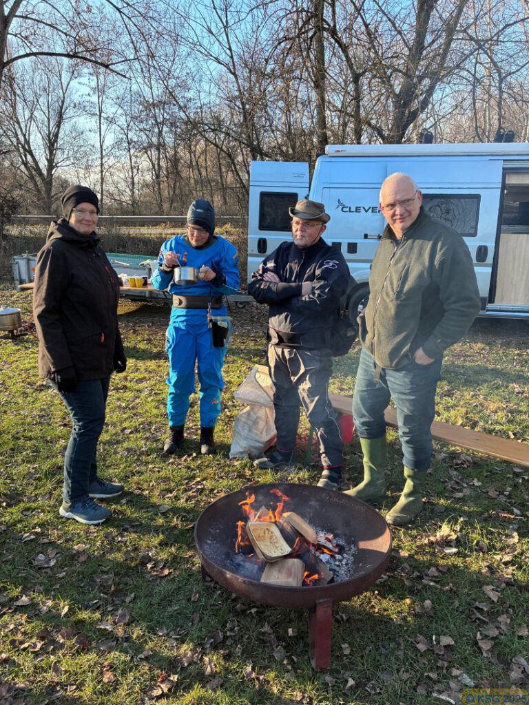 Silvesterpaddeln in Bildern